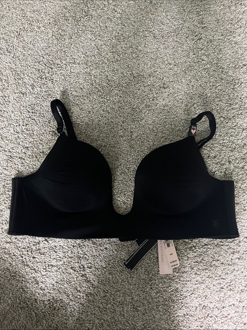 New with Tags! Victoria’s Secret Invisible Plunge Low-Back Bra